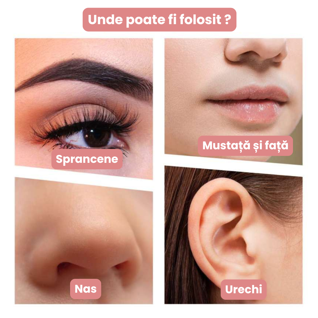 EasyBrow™ Eyebrow and Facial Hair Device